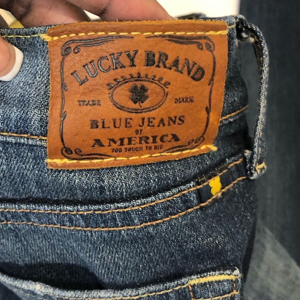 Lucky Brand dark denim sweet n low jeans size 6 - Picture 12 of 16